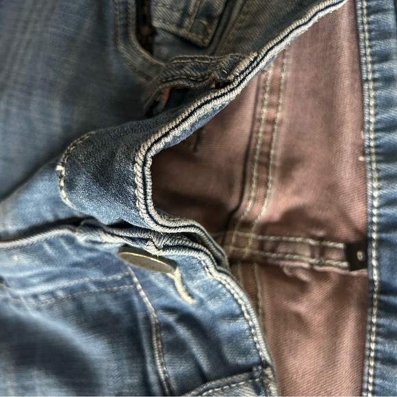 Kut from the Kloth Jessica High Rise Straight Leg Indigo Denim Pants Size 6 - Picture 3 of 6